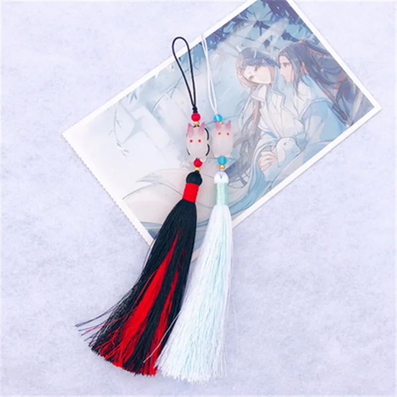 Anime Grandmaster of Demonic Cultivation Mo Dao Zu Shi Rabbit Tassel Pendant Props Cosplay Keychain Key ring Pendant Toy Gift
Anime Grandmaster of Demonic Cultivation Mo Dao Zu Shi Rabbit Tassel Pendant Props Cosplay Keychain Key ring Pendant Toy Gift
