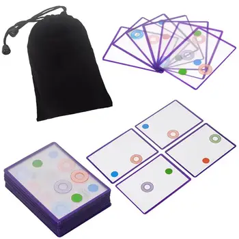 1 Set Swish Transparent Card Toy Plastic Puzzle Board Games Logical Thinking Enlightenment Parent-Child Interactive Games
1 Set Swish Transparent Card Toy Plastic Puzzle Board Games Logical Thinking Enlightenment Parent-Child Interactive Games