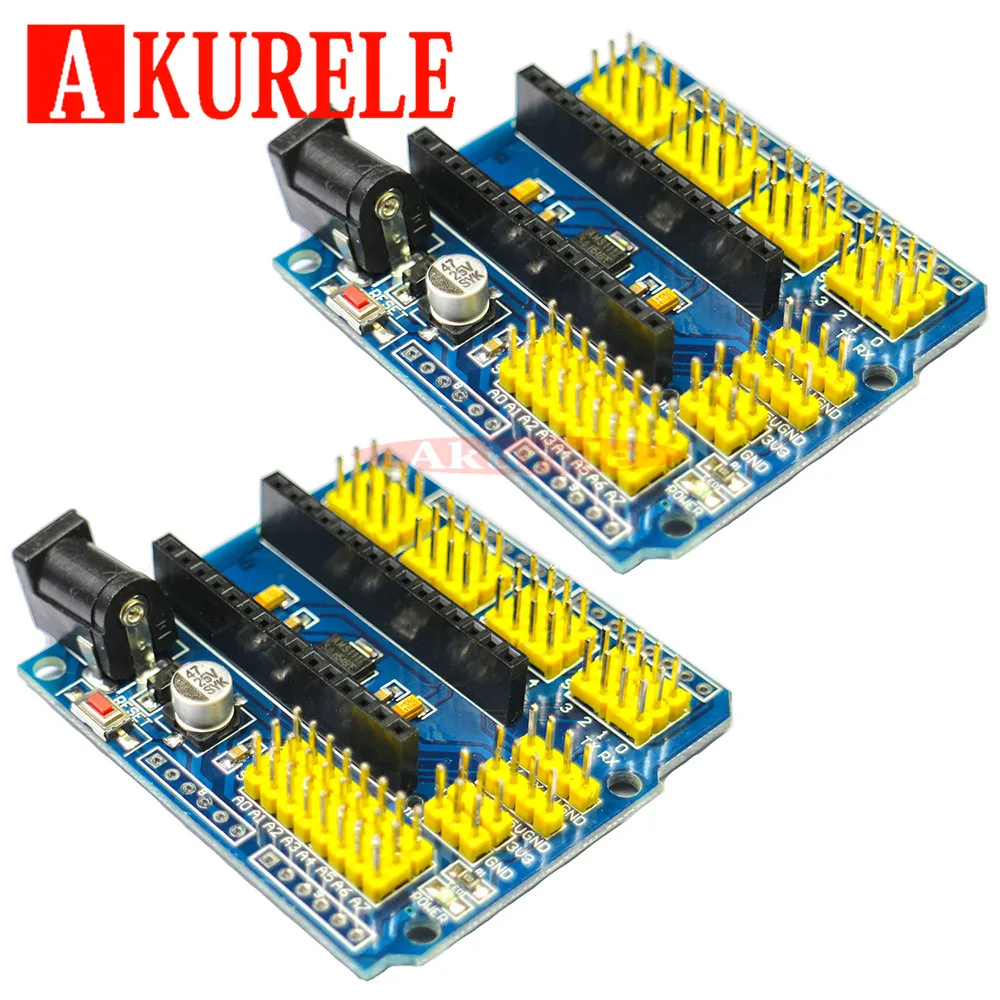 2pcs NANO I/O IO Expansion Sensor Shield Module for Arduino UNO R3 Nano V3.0 Prototype Shield I2C PWM Interface Smart Electronic
2pcs NANO I/O IO Expansion Sensor Shield Module for Arduino UNO R3 Nano V3.0 Prototype Shield I2C PWM Interface Smart Electronic