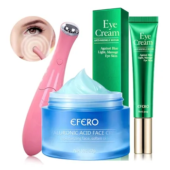 Snail Face Cream Whitening Hyaluronic Acid Face Cream Anti Aging Eye Cream Remove Dark Circles Eye Vibration Massage Skin Care
Snail Face Cream Whitening Hyaluronic Acid Face Cream Anti Aging Eye Cream Remove Dark Circles Eye Vibration Massage Skin Care
