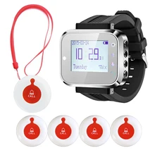 Wireless Calling System Caregiver Pagers Wireless SOS Call Button for Elderly Patient Personal Home Alert System Hospital
Wireless Calling System Caregiver Pagers Wireless SOS Call Button for Elderly Patient Personal Home Alert System Hospital