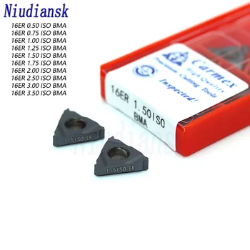10Pcs Insert 16ER 0.50 ISO 0.75 ISO 1.0ISO 1.25ISO 1.50ISO 1.75ISO 2.0ISO 3.0ISO BMA carbide thread turning tool CNC lathe tool
10Pcs Insert 16ER 0.50 ISO 0.75 ISO 1.0ISO 1.25ISO 1.50ISO 1.75ISO 2.0ISO 3.0ISO BMA carbide thread turning tool CNC lathe tool