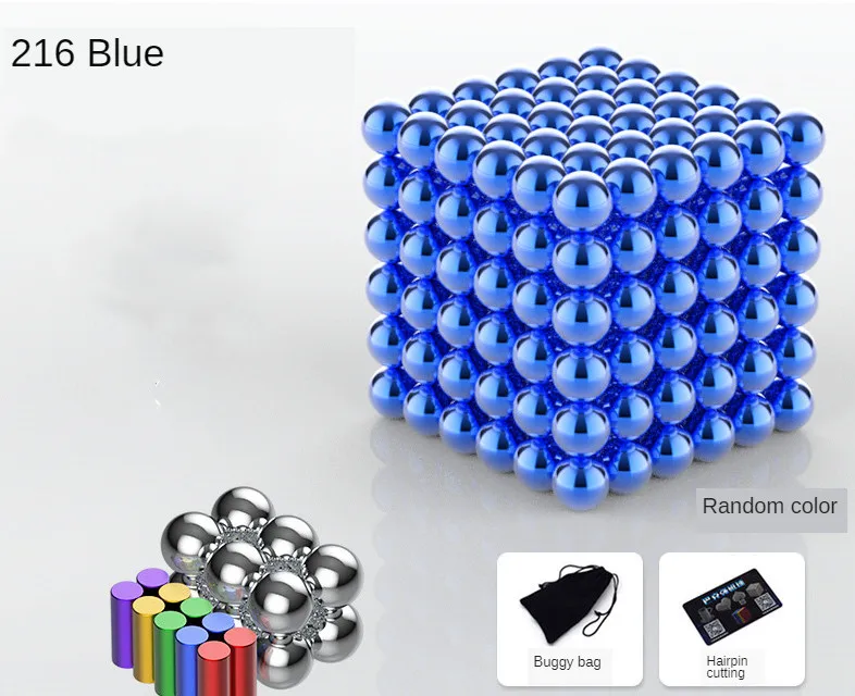 216PCS Adult Educational Building Blocks Toy Magnetic Stick Mark Ball Decompression Magic Buck Ball Magnet Bead Magnetic Sheet
216PCS Adult Educational Building Blocks Toy Magnetic Stick Mark Ball Decompression Magic Buck Ball Magnet Bead Magnetic Sheet