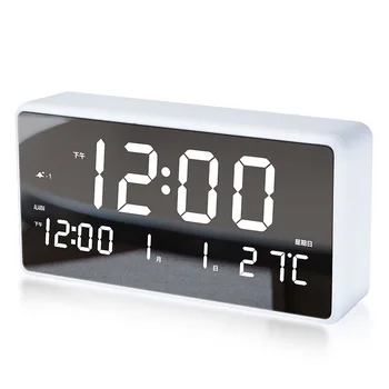 Creative Simple Alarm Clock LED with Numbers Mirror Clock electronic watch table Rechargeable Fashion Makeup Mirror Alarm Clock
Creative Simple Alarm Clock LED with Numbers Mirror Clock electronic watch table Rechargeable Fashion Makeup Mirror Alarm Clock