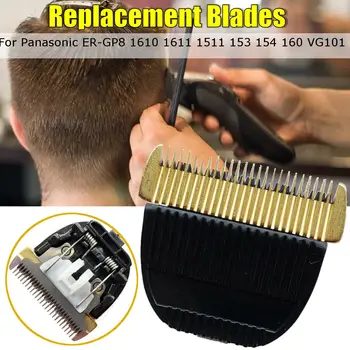Ceramic Titanium Replacement Clipper Blades for Panasonic ER-GP8 1610 1611 1511 153 154 160 VG101 Cutter Hair Grooming Trimmer 
Ceramic Titanium Replacement Clipper Blades for Panasonic ER-GP8 1610 1611 1511 153 154 160 VG101 Cutter Hair Grooming Trimmer