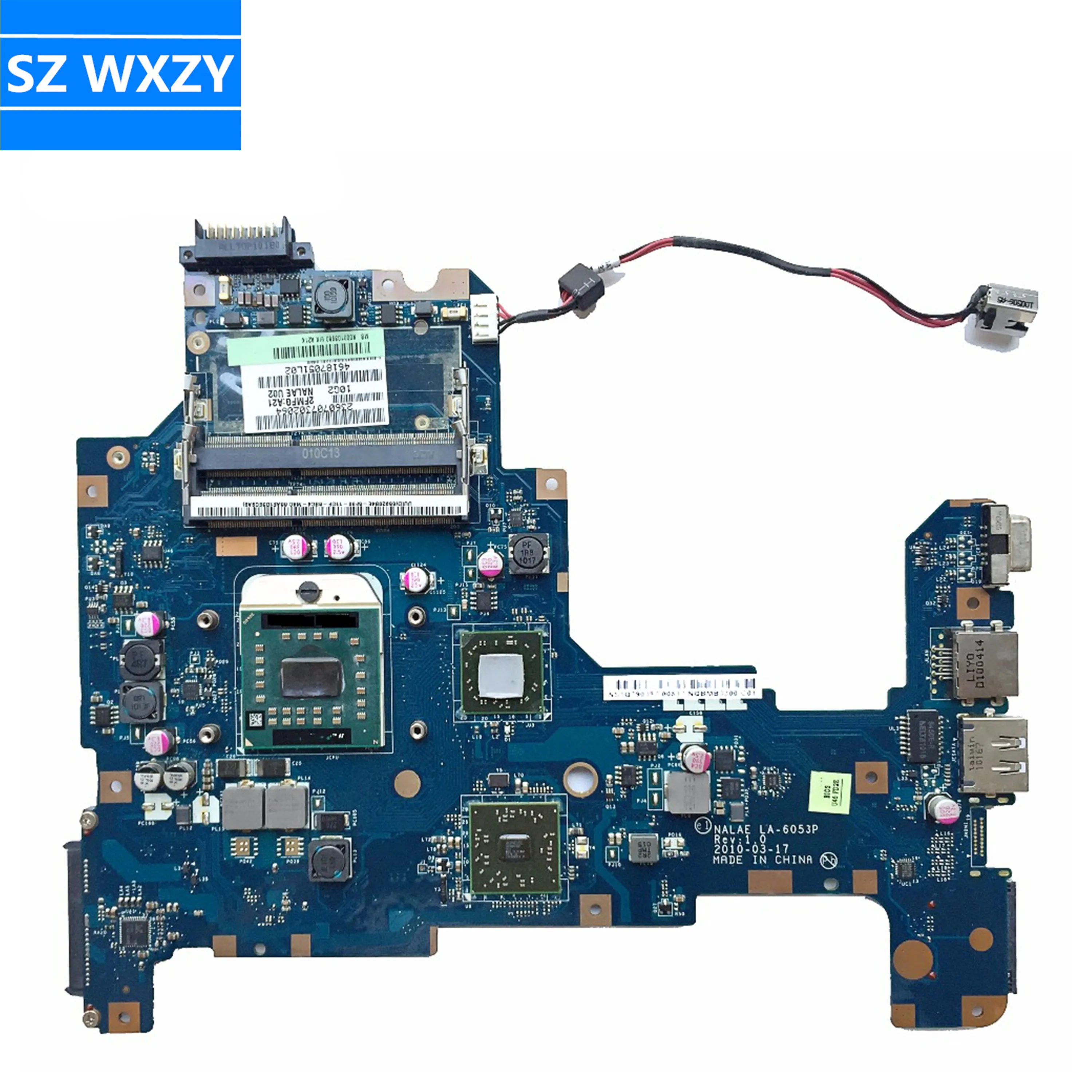 Материнская плата для ноутбука Toshiba L670D L675D K000103980 DDR3 накидка реверсивная версия: 1 0