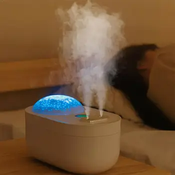 1pc Double Spray Projection Lamp Bedroom Desktop Humidifier Moisturizing Lamp Dual USB Night Humidifier Projector Purpose
1pc Double Spray Projection Lamp Bedroom Desktop Humidifier Moisturizing Lamp Dual USB Night Humidifier Projector Purpose
