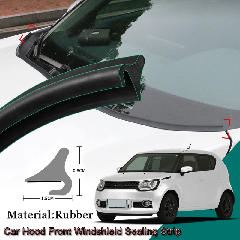 

DIY Car Seal Strip Windshied Spoiler Filler Protect Edge Weatherstrip Strips Sticker Auto Accessories For Suzuki IGNIS 2016-2020