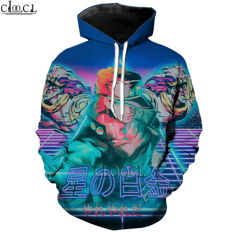 HX Anime JoJo's Bizarre Adventure 3D Print Fashion Hoodie Harajuku Streetwear Men Women Tracksuit Autumn Tops Drop Shipping
HX Anime JoJo's Bizarre Adventure 3D Print Fashion Hoodie Harajuku Streetwear Men Women Tracksuit Autumn Tops Drop Shipping