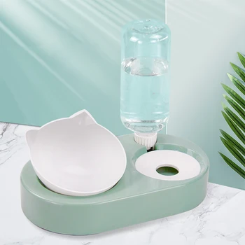 Kitten Face Shape Bowl Food Feeding Dish Pet Automatic Feeder with Water Bottle Small Dogs Cats Drinking Dish Feeder
Kitten Face Shape Bowl Food Feeding Dish Pet Automatic Feeder with Water Bottle Small Dogs Cats Drinking Dish Feeder