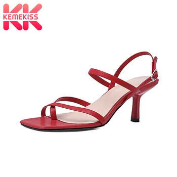 KemeKiss Sexy Summer Sandals Shoes For Women Fashion Metal Buckle Thin High Heels Shoes Women Solid Party Footwear Size 33-42
KemeKiss Sexy Summer Sandals Shoes For Women Fashion Metal Buckle Thin High Heels Shoes Women Solid Party Footwear Size 33-42
