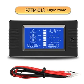 LCD battery tester voltage current capacity internal resistance power consumption display 0-200V 10A50A300A
LCD battery tester voltage current capacity internal resistance power consumption display 0-200V 10A50A300A