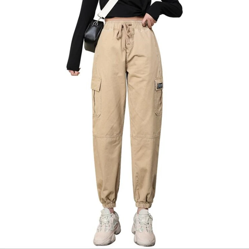 High Waist Camouflage Cargo Pants for Women, Loose Joggers, Army Harem Camo Pants, Streetwear Punk Black Trousers
High Waist Camouflage Cargo Pants for Women, Loose Joggers, Army Harem Camo Pants, Streetwear Punk Black Trousers