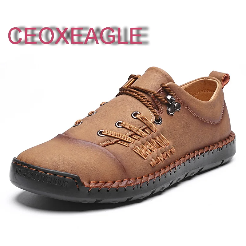 

2021 Breathable Solid Color Slip Men Driving Shoes Spring And Autumn Style CasuaBreathable Men's Peas Shoes the British Sneakers