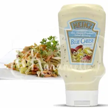 HEINZ Salad Dressing Blue Cheese Roquefort (400ml ) - EU 
HEINZ Salad Dressing Blue Cheese Roquefort (400ml ) - EU