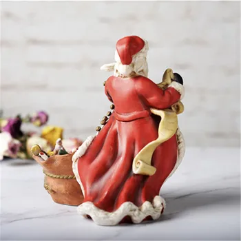 Santa Claus Character Figurines Father Christmas Art Sculpture Ceramics Craft Home Decore Accessories Living Room Resin Charms
Santa Claus Character Figurines Father Christmas Art Sculpture Ceramics Craft Home Decore Accessories Living Room Resin Charms