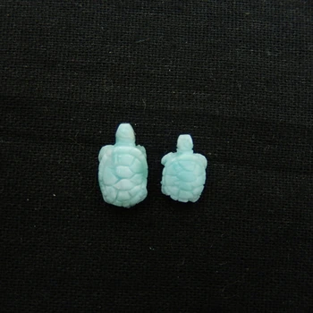 Wholesale 2Pcs Natural Stone Larimar Carved So Cute Tortoise Gemstone Cabochons 16x9x7mm 13x9x6mm 2.3g
Wholesale 2Pcs Natural Stone Larimar Carved So Cute Tortoise Gemstone Cabochons 16x9x7mm 13x9x6mm 2.3g