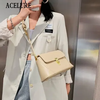 ACELURE Luxury Women's Bag Small Shoulder Bag Simple Fashion Designer Sling Clutch Purses Bolsa Flap BagsFeminina Sac A Main
ACELURE Luxury Women's Bag Small Shoulder Bag Simple Fashion Designer Sling Clutch Purses Bolsa Flap BagsFeminina Sac A Main