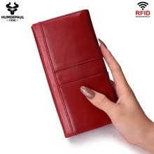 Luxury Women's Wallet Leather RFID Anti-thef Card Holder Female Multi-card Position Clutch Large Capacity Purse With Phone Pocke
Luxury Women's Wallet Leather RFID Anti-thef Card Holder Female Multi-card Position Clutch Large Capacity Purse With Phone Pocke