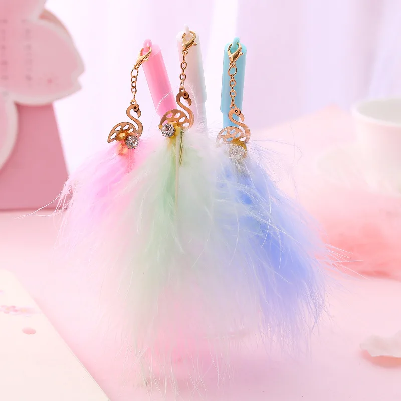 Cute Kawaii Creative Flamingo Colourful Feathers Pendant Gel Pen Cartoon Beautiful Ink Pen School Office Stationery Supply
Cute Kawaii Creative Flamingo Colourful Feathers Pendant Gel Pen Cartoon Beautiful Ink Pen School Office Stationery Supply