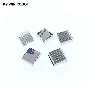 5Pcs Mini Adhesive Aluminum Radiator Heatsink Heat Sink 14x14x6mm Cooler For 3D Printer Stepper Motor Driver VGA RAM LED IC
5Pcs Mini Adhesive Aluminum Radiator Heatsink Heat Sink 14x14x6mm Cooler For 3D Printer Stepper Motor Driver VGA RAM LED IC