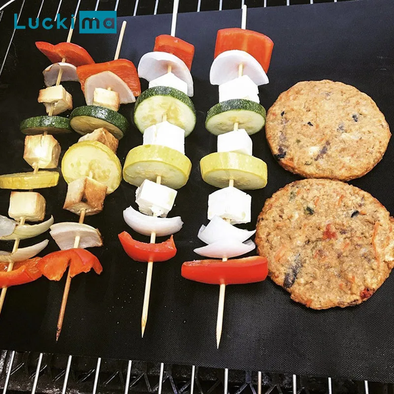 1pcs Non-stick BBQ Grill Mat Reusable Barbecue Outdoor Baking Grilling Sheet Baking Paper Liners Kitchen Roaster Cooking Tools
1pcs Non-stick BBQ Grill Mat Reusable Barbecue Outdoor Baking Grilling Sheet Baking Paper Liners Kitchen Roaster Cooking Tools