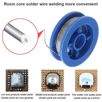 Solder Wire 100g 60/40 Welding Wire 0.5/0.6/0.8/1/1.2/1.5/2.0mm FLUX 2.0% Tin for Soldering Lead Free Solder for Aluminum NEW!
Solder Wire 100g 60/40 Welding Wire 0.5/0.6/0.8/1/1.2/1.5/2.0mm FLUX 2.0% Tin for Soldering Lead Free Solder for Aluminum NEW!