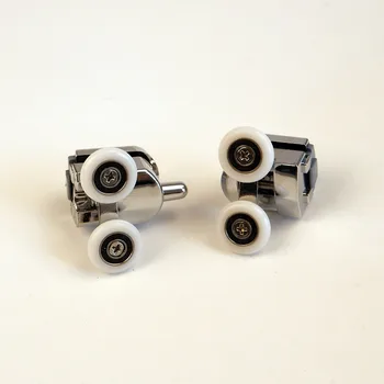 Steel Spring Bathroom Sliding Door Wheels Zinc Alloy Pulleys Round Shower Room Rolling Wheels Sliding Twin Rollers 8PCs/Set
Steel Spring Bathroom Sliding Door Wheels Zinc Alloy Pulleys Round Shower Room Rolling Wheels Sliding Twin Rollers 8PCs/Set