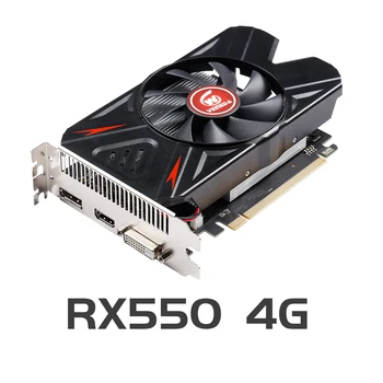 VEINEDA Graphics Cards Radeon RX 550 4GB GDDR5 128 bit Gaming Video Card Desktop computer Video PCI Express3.0 For Amd Card
VEINEDA Graphics Cards Radeon RX 550 4GB GDDR5 128 bit Gaming Video Card Desktop computer Video PCI Express3.0 For Amd Card