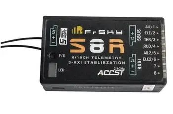 Frsky S8R 16CH 3-Axis Stablibzation RSSI PWM Output Telemetry Receiver With Smart Port
Frsky S8R 16CH 3-Axis Stablibzation RSSI PWM Output Telemetry Receiver With Smart Port