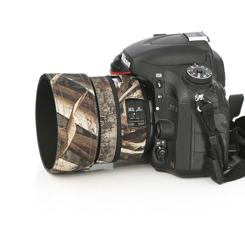 

ROLANPRO Lens Coat for Nikon AF-S 50mm F/1.4 G Lens Protective Sleeve Rain Cover Guns Protection Case Clothing