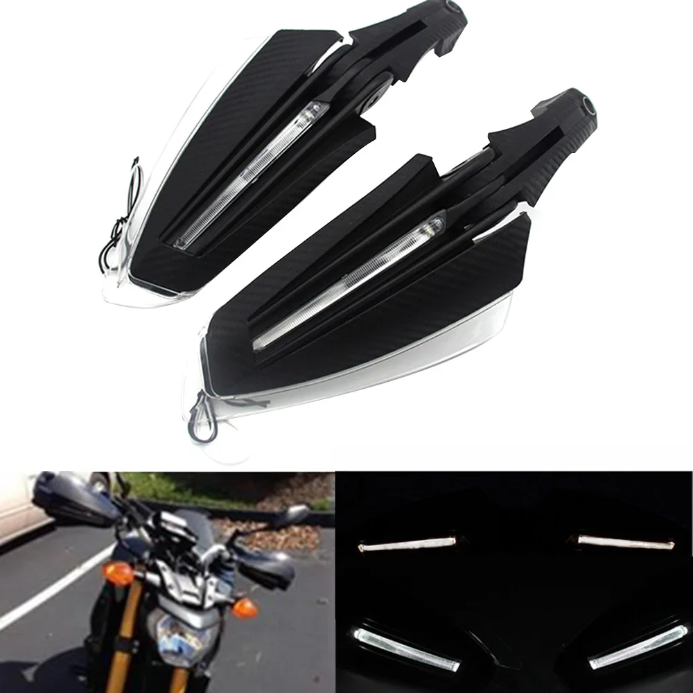 2PCS DC 12V Motorcycle LED Turn Signal Light Hand guards Hand Brush Guards Protection Handguards
2PCS DC 12V Motorcycle LED Turn Signal Light Hand guards Hand Brush Guards Protection Handguards