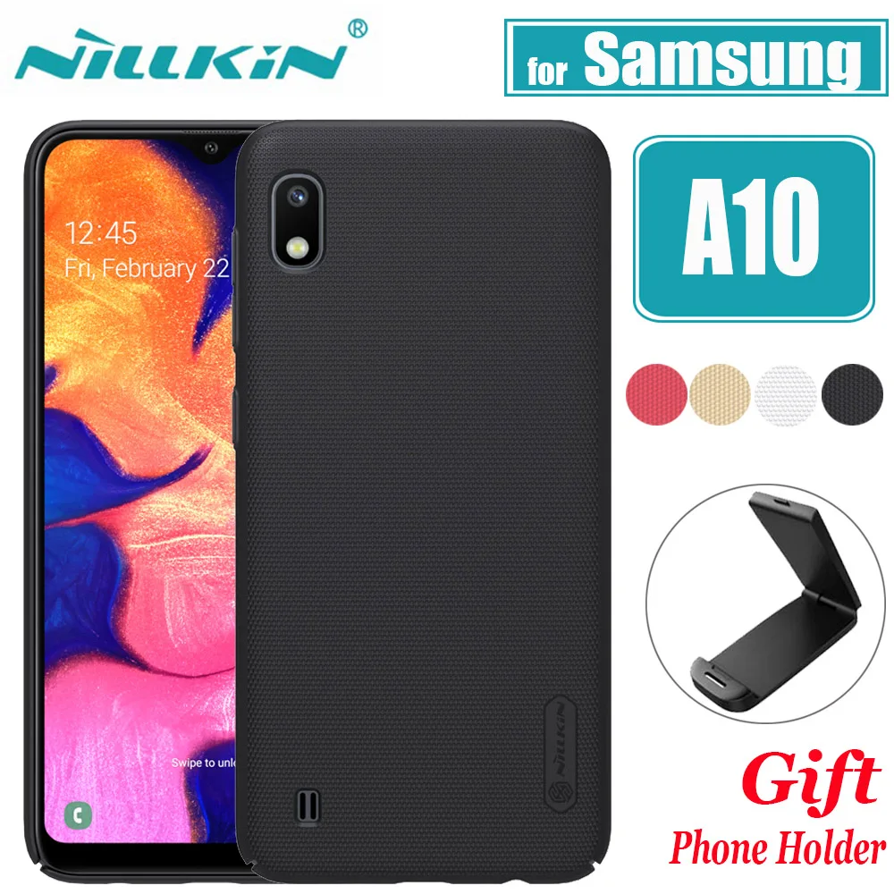 Nilkin for Samsung Galaxy A10 Case Cover Nillkin Frosted Matte Shield Hard PC Plastic Back Full Cover Bag Case for Samsung A10
Nilkin for Samsung Galaxy A10 Case Cover Nillkin Frosted Matte Shield Hard PC Plastic Back Full Cover Bag Case for Samsung A10