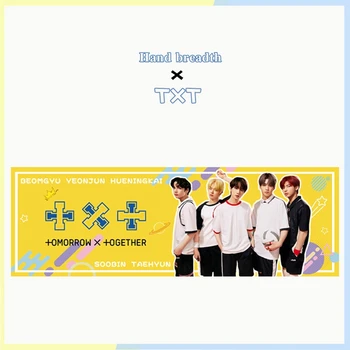 1 Piece Kpop TXT Concert Support Hand Banner Fabric Hang Up Poster For Fans Collection Gift
1 Piece Kpop TXT Concert Support Hand Banner Fabric Hang Up Poster For Fans Collection Gift