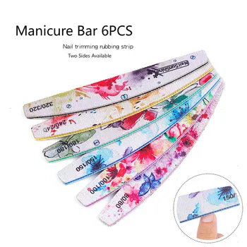 6pcs Professional Nail Files 180/320 Colorful Wooden Nail Polishing Pedicure Tools Sanding Accessory Sandpaper Manicure Set DIY
6pcs Professional Nail Files 180/320 Colorful Wooden Nail Polishing Pedicure Tools Sanding Accessory Sandpaper Manicure Set DIY