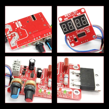New 100A Adjustable Time Current Digital Display Welder Transformer Controller Board Spot Welding Machine Control Board
New 100A Adjustable Time Current Digital Display Welder Transformer Controller Board Spot Welding Machine Control Board