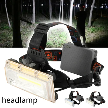 Super Bright COB LED Headlight Headlamp Waterproof USB Rechargeable Head Lamp Torch Fishing Hunting Light with 18650 Battery
Super Bright COB LED Headlight Headlamp Waterproof USB Rechargeable Head Lamp Torch Fishing Hunting Light with 18650 Battery