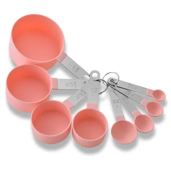 Baking Measuring Spoons and Cups Set Stainless Steel Handle Teaspoon Scale Measure Spoon for Powder Sweets Pastry Cake Tools 
Baking Measuring Spoons and Cups Set Stainless Steel Handle Teaspoon Scale Measure Spoon for Powder Sweets Pastry Cake Tools