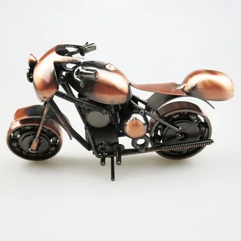 Personalized Motorcycle Model Handmade Iron Crafts Retro Motorbike Motor Model Ornament Creative Birthday Gift Toy for Children
Personalized Motorcycle Model Handmade Iron Crafts Retro Motorbike Motor Model Ornament Creative Birthday Gift Toy for Children