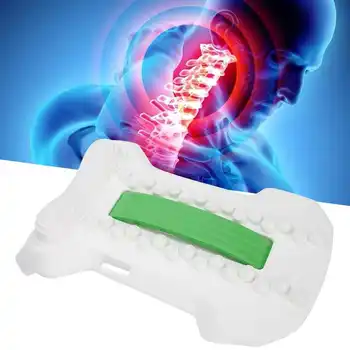 Cervical Vertebra Stretcher Spinal Back Stretching Device Back Massager White Green Pain Relieve Therapy Back Relaxation 
Cervical Vertebra Stretcher Spinal Back Stretching Device Back Massager White Green Pain Relieve Therapy Back Relaxation