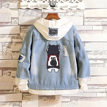 Kuroko's Basket Ball / Kuroko no Basuke SEIRIN School Uniform Cosplay Costume Kuroko Tetsuya Hooded Hoodie Jacket Denim sweater
Kuroko's Basket Ball / Kuroko no Basuke SEIRIN School Uniform Cosplay Costume Kuroko Tetsuya Hooded Hoodie Jacket Denim sweater