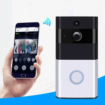 M1 Wifi Smart Doorbell Phone Remote Control Video Intercom Night Vision Security Doorbell For Iphone/windows PC/For MAC
M1 Wifi Smart Doorbell Phone Remote Control Video Intercom Night Vision Security Doorbell For Iphone/windows PC/For MAC