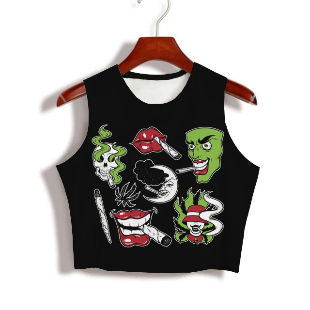 Сделанные на заказ собственные дизайны, сублимационный принт, модные женские топы без рукавов из молочного шелка 420
Сделанные на заказ собственные дизайны, сублимационный принт, модные женские топы без рукавов из молочного шелка 420