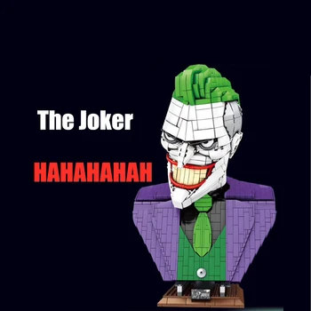 2020 NEW super Joker Bust evil RC motor clown head carving dynamic hero decoration model building blocks bricks toy
2020 NEW super Joker Bust evil RC motor clown head carving dynamic hero decoration model building blocks bricks toy