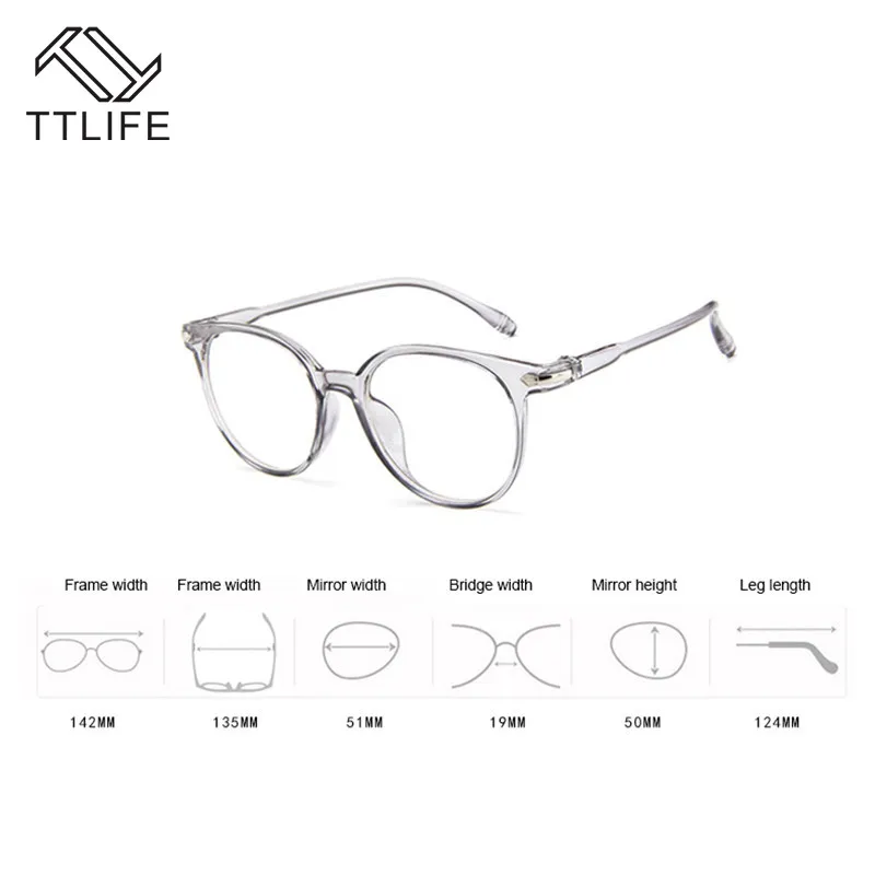 TTLIFE Blue Light Blocking Spectacles Anti Eyestrain Decorative Glasses Light Computer Radiation Protection Eyewear YJHH0306
TTLIFE Blue Light Blocking Spectacles Anti Eyestrain Decorative Glasses Light Computer Radiation Protection Eyewear YJHH0306