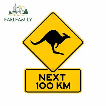 EARLFAMILY 13cm x 9.8cm for Kangaroos Next 100 Km Car Stickers and Decals Waterproof Fashion DIY Custom Printing VAN Decoration
EARLFAMILY 13cm x 9.8cm for Kangaroos Next 100 Km Car Stickers and Decals Waterproof Fashion DIY Custom Printing VAN Decoration