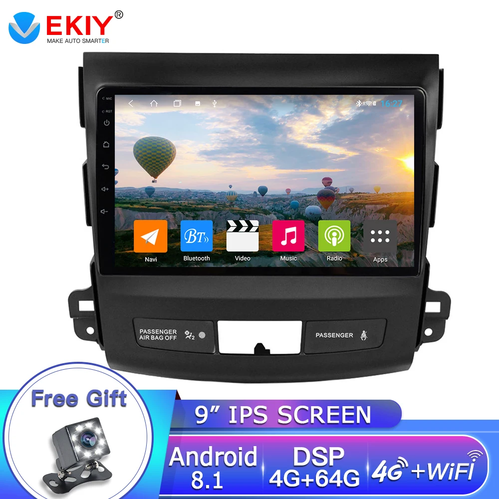 EKIY 9'' Android Car Dvd Gps Multimedia Player For Mitsubishi Outlander Xl 2 Car Dvd Navigation Radio Video Audio DSP Player
EKIY 9'' Android Car Dvd Gps Multimedia Player For Mitsubishi Outlander Xl 2 Car Dvd Navigation Radio Video Audio DSP Player