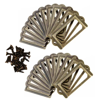 24pcs 70mm Antique Label Box Drawer Handle Card Frame Apothecary Cabinet Drawer Hardware Accessories
24pcs 70mm Antique Label Box Drawer Handle Card Frame Apothecary Cabinet Drawer Hardware Accessories