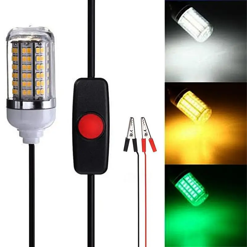 Durable Waterproof 12V Submersible Crappie Night Fishing Light Shad Squid Boat Offshore Angling Diving Underwater LED
Durable Waterproof 12V Submersible Crappie Night Fishing Light Shad Squid Boat Offshore Angling Diving Underwater LED