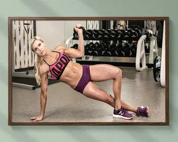 0125J Weight Pot Training Fitness Bodybuilding Women Sexy Beautiful Strong Wall Sticker Silk Poster Art Home Decoration
0125J Weight Pot Training Fitness Bodybuilding Women Sexy Beautiful Strong Wall Sticker Silk Poster Art Home Decoration